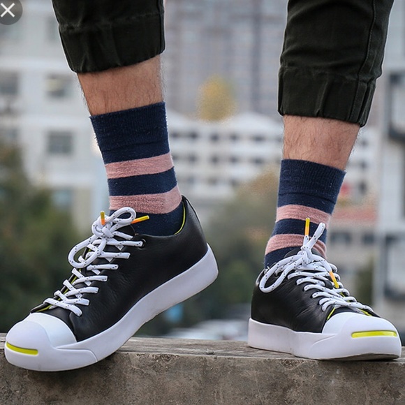 Converse JP Modern LE Black Yellow Shoes Women's AUTHENTIC Size 6.5 158343C - Picture 3 of 8